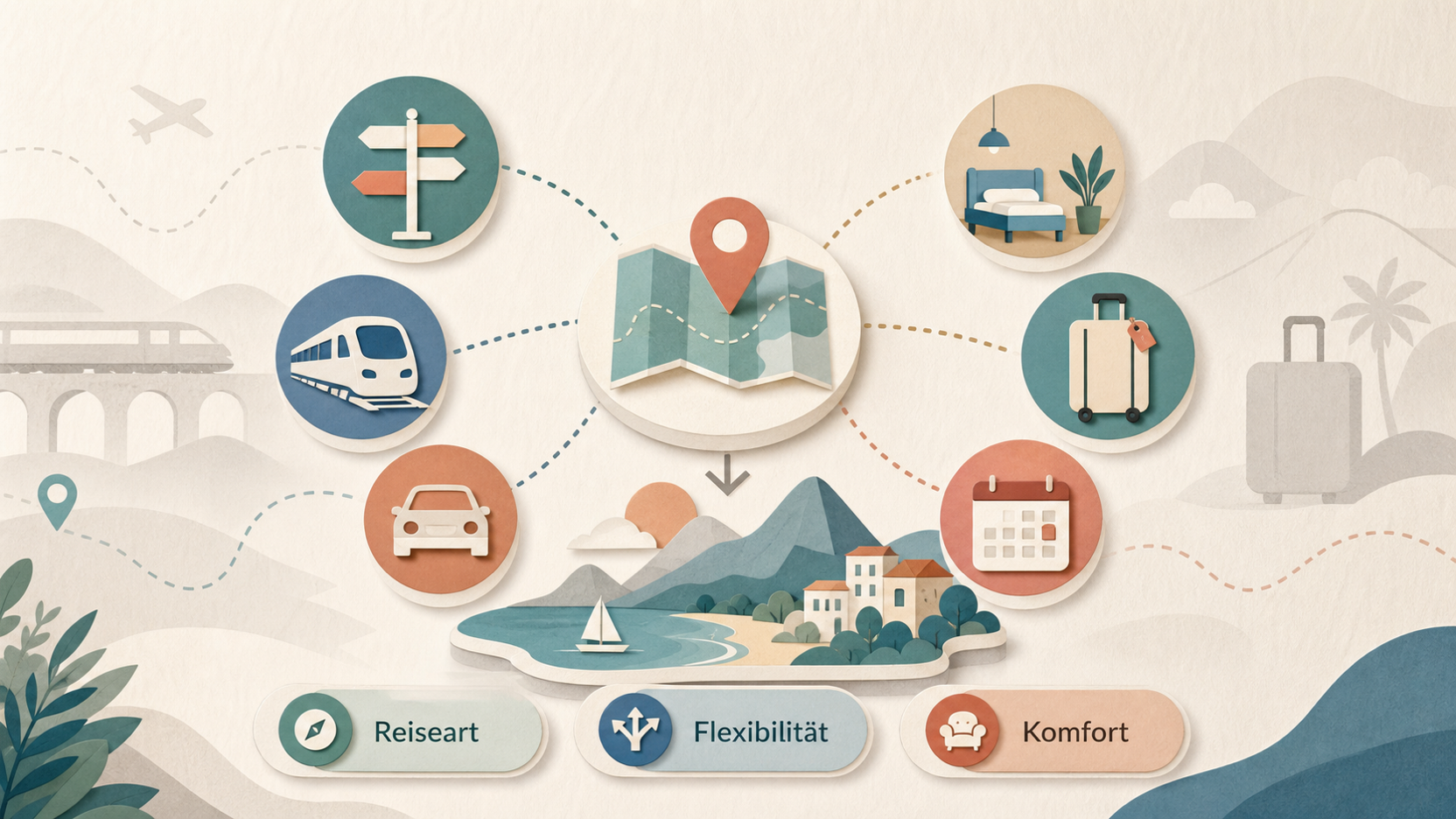 Redaktionelle Illustration zu Expedia im Test: Für wen sich das Portal eignet und wann Alternativen besser passen